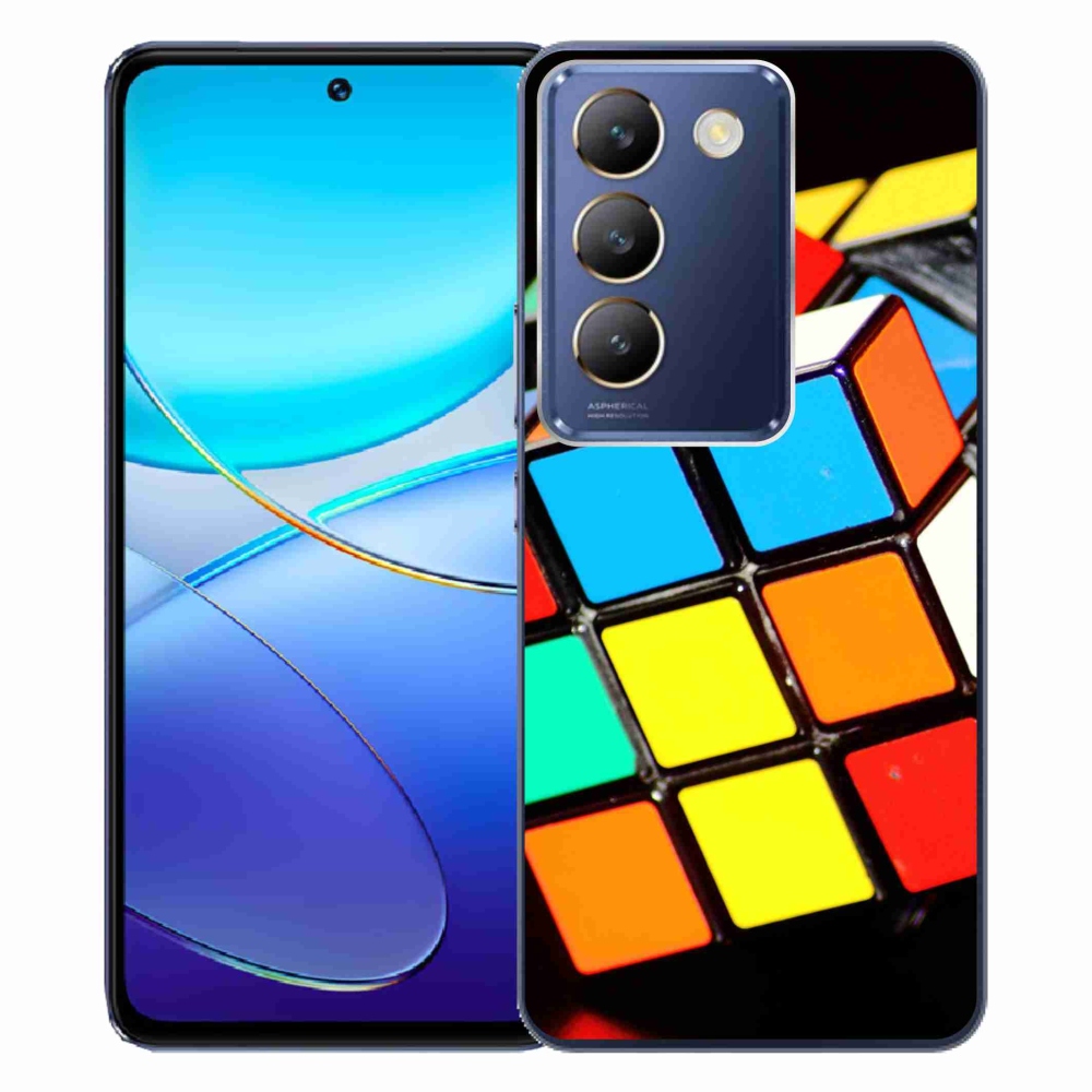 Gél tok mmCase a Vivo V40 SE 4G/5G készülékhez - Rubik-kocka