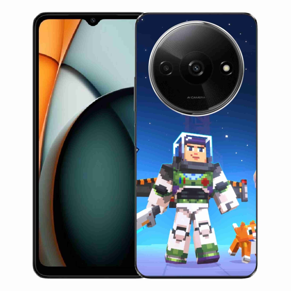 Gél borítás mmCase a Xiaomi Redmi A3-hoz - minecraft 2