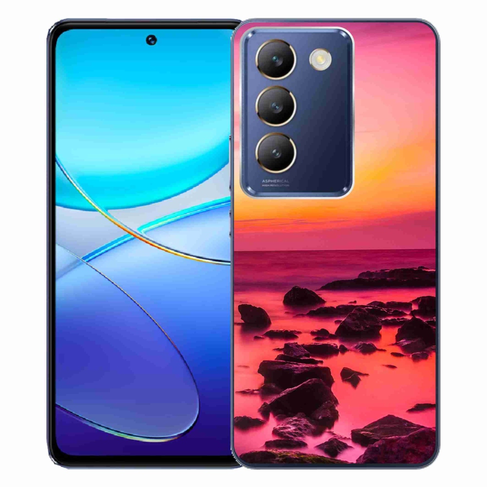 Gél borítás mmCase a Vivo V40 SE 4G/5G készülékhez - tenger és ragyogás