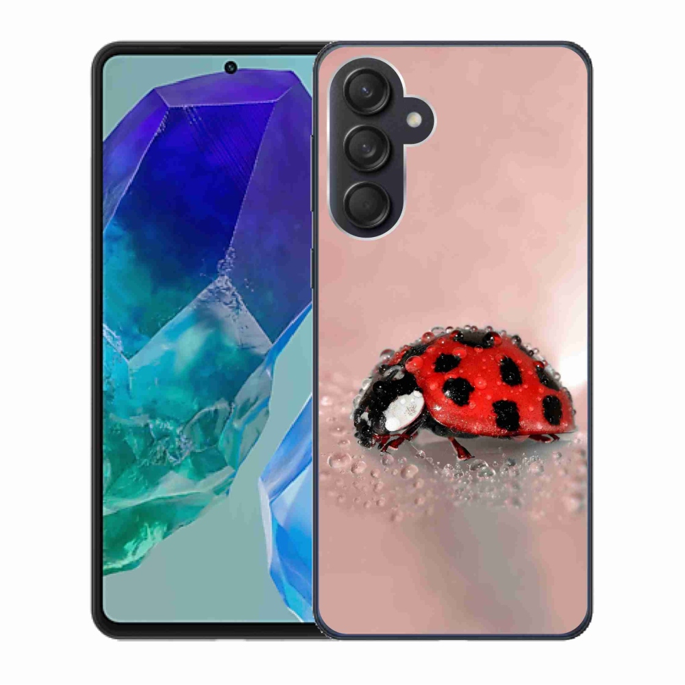 Gél védőhuzat mmCase Samsung Galaxy M55 5G - katicabogárhoz
