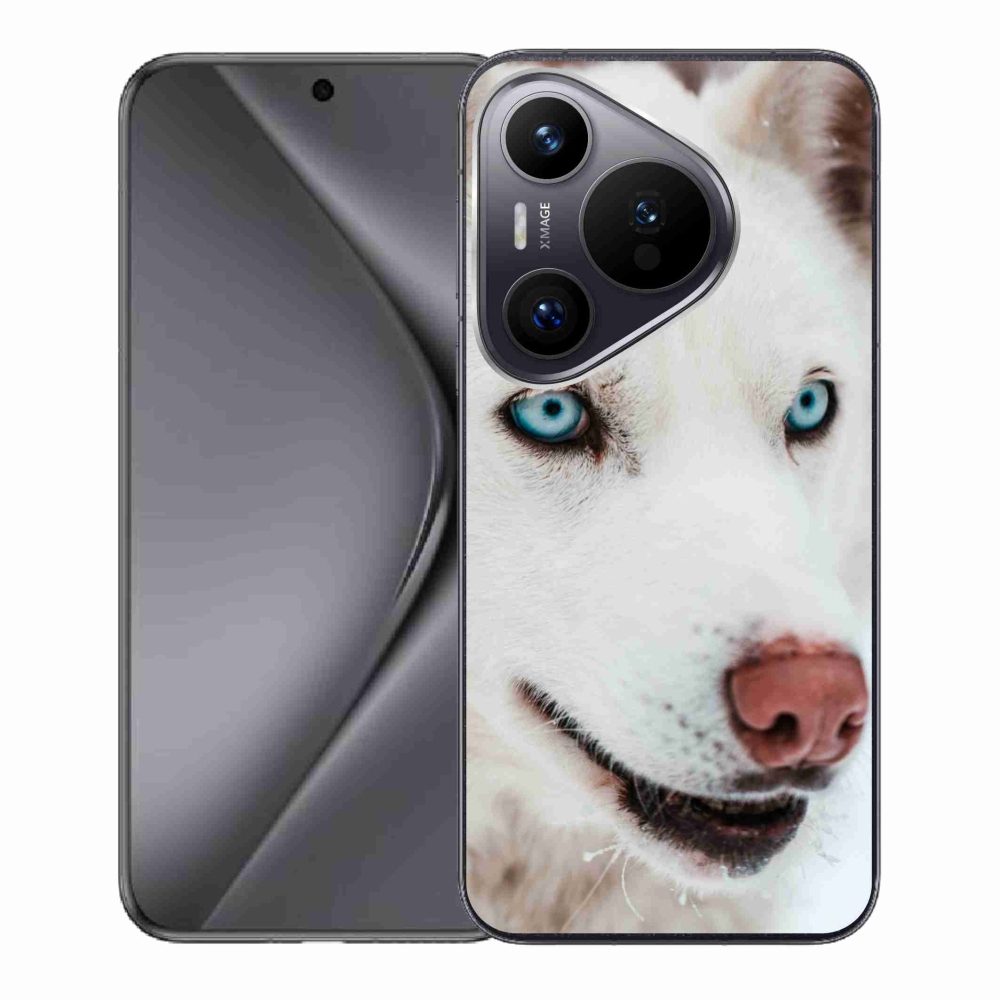 Gél tok mmCase a Huawei Pura 70 készülékhez - kutyaszemmel nézve