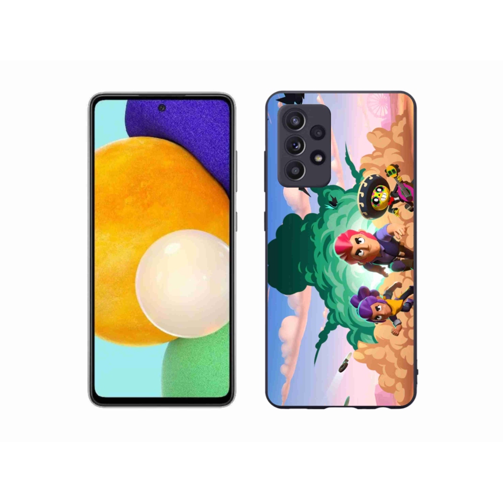 Gél borítás mmCase Samsung Galaxy A52s 5G - verekedés csillagok