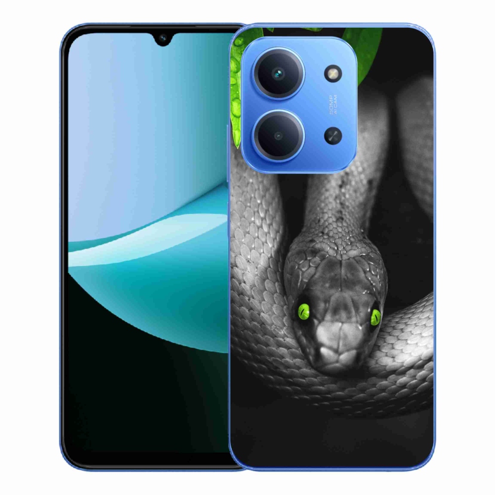Gél borító mmCase a Xiaomi Redmi 15C 4G/5G (173mm) - kígyó