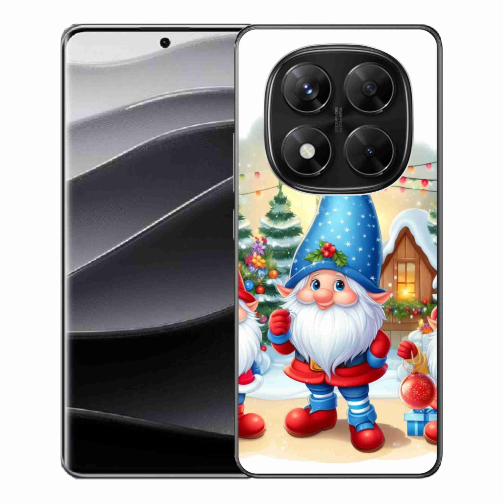 Gél borítás mmCase a Xiaomi Redmi Note 14 Pro 5G/Poco X7 5G számára - karácsonyi manók