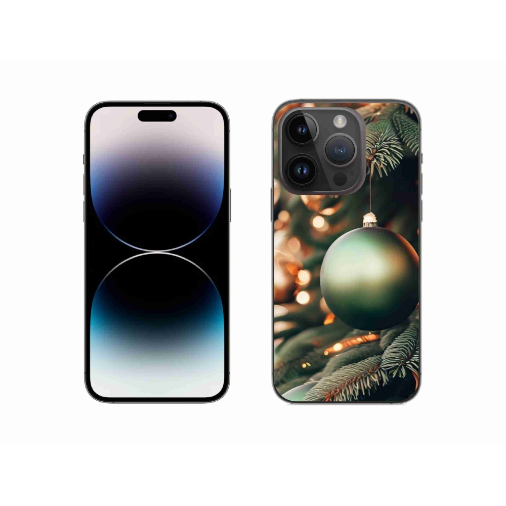 Gél borítás mmCase iPhone 14 Pro készülékhez - karácsonyi dekoráció 1