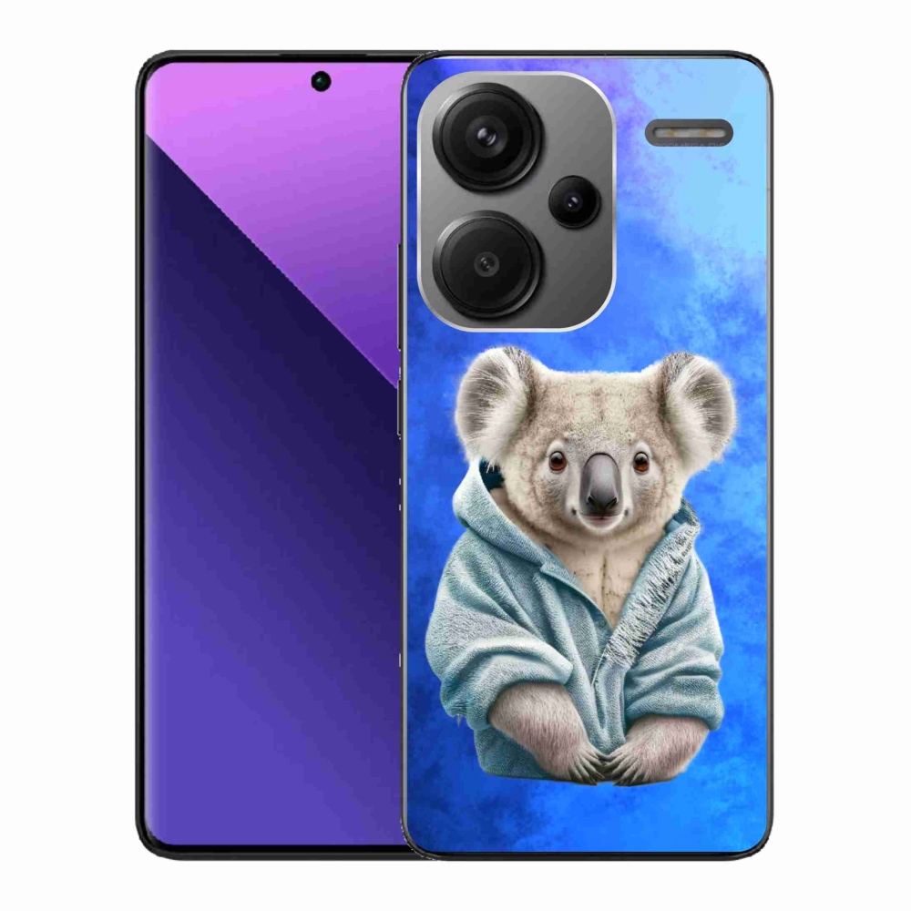 Gél borítás mmCase a Xiaomi Redmi Note 13 Pro+ 5G számára - koala pulóverben