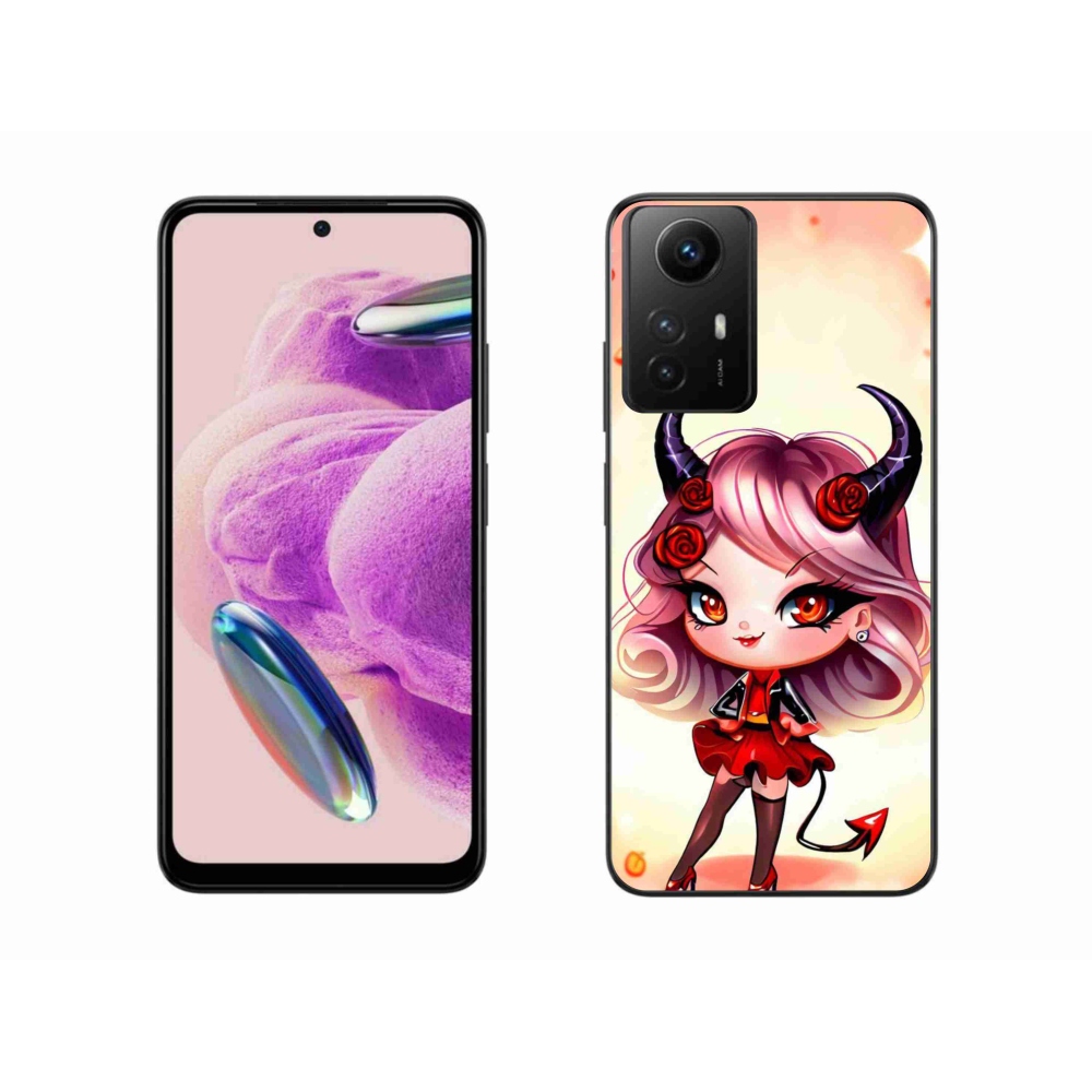 Gél borító mmCase a Xiaomi Redmi Note 12S-hez - rajzfilm ördög
