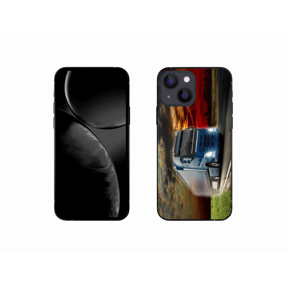 Zselés borítás mmCase iPhone 13 mini készülékhez - teherautó 4