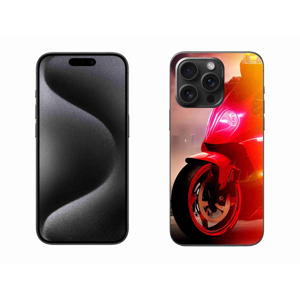 Gél védőburkolat mmCase iPhone 15 Pro Max készülékhez - motoros