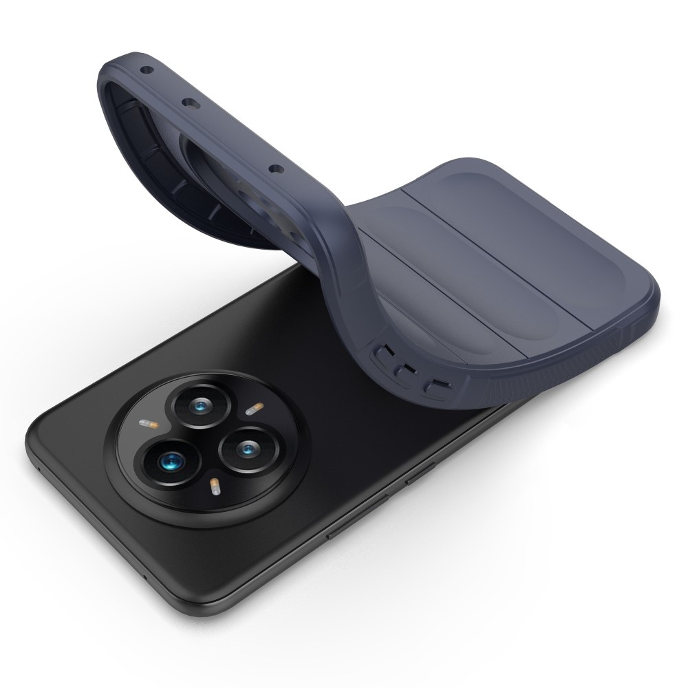 Rugg tartós zselés tok a Realme 14 Pro+ 5G készülékhez - sötétkék