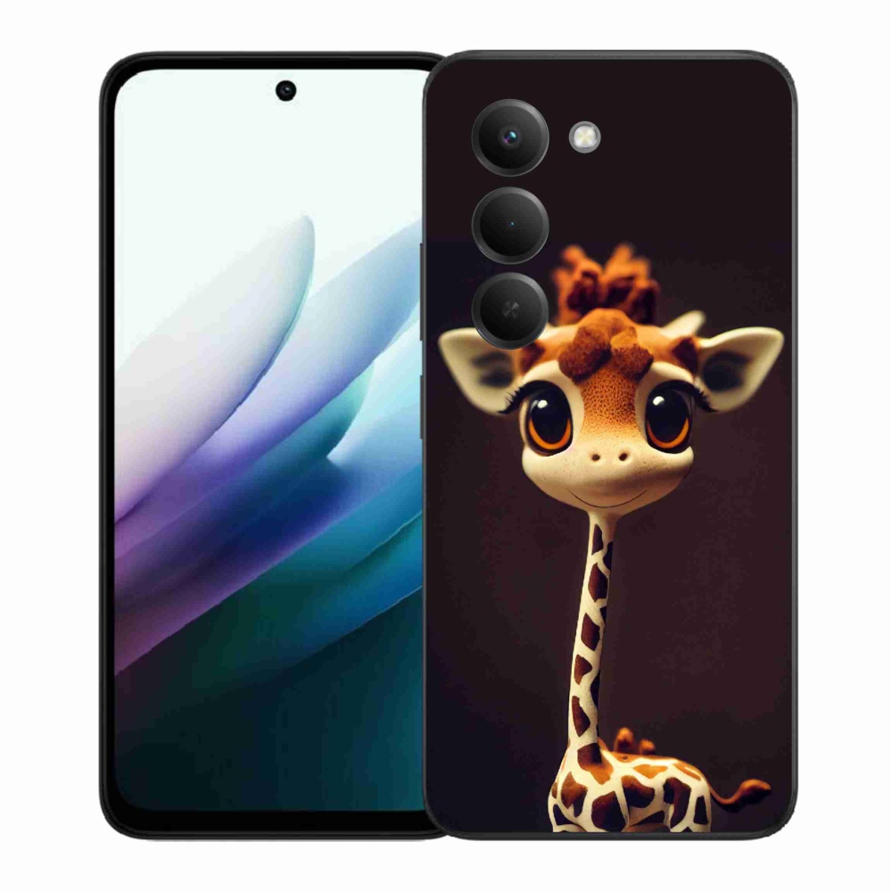 Gél borítás mmCase a Xiaomi Redmi 15 4G/5G (171mm) - kis zsiráfhoz