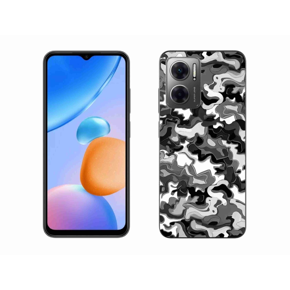 Gél borítás mmCase a Xiaomi Redmi 10 5G-hez - álcázó minta 3