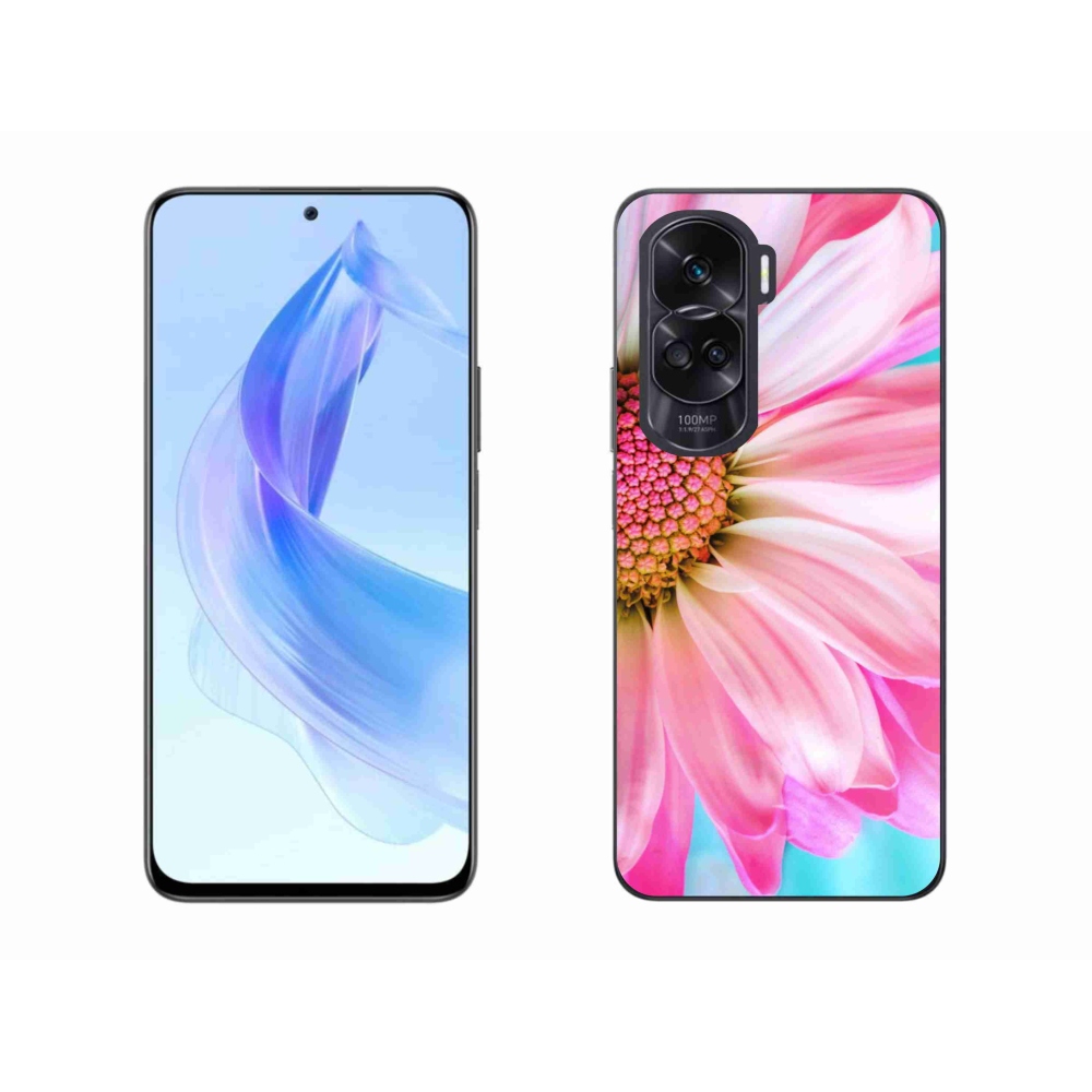Zselés borítás mmCase a Honor 90 Lite készülékhez - rózsaszín virág