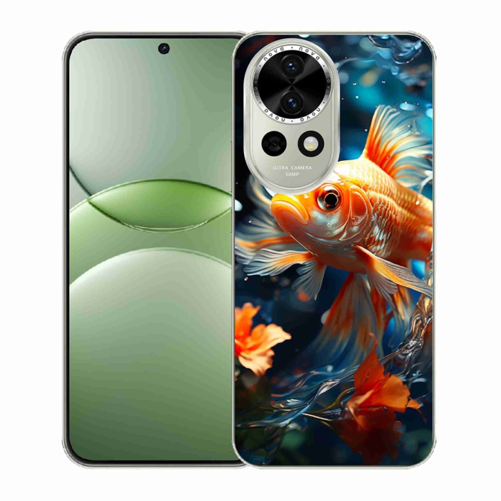 Zselés borítás mmCase a Huawei Nova 13 5G számára - hal