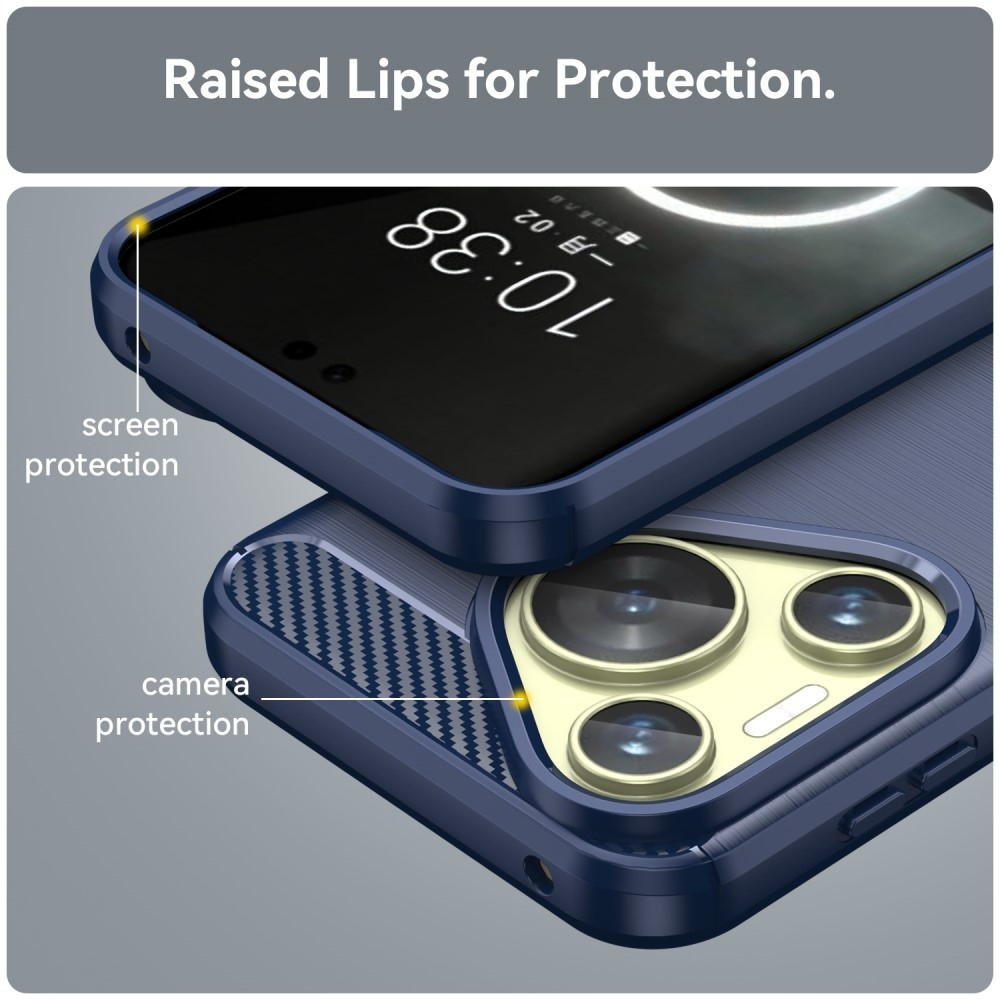 Szénálló zselés tok a Huawei Pura 70 készülékhez - kék