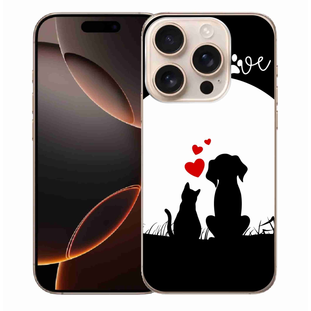 Gél tok mmCase iPhone 16 Pro Max készülékhez - állatszerelem