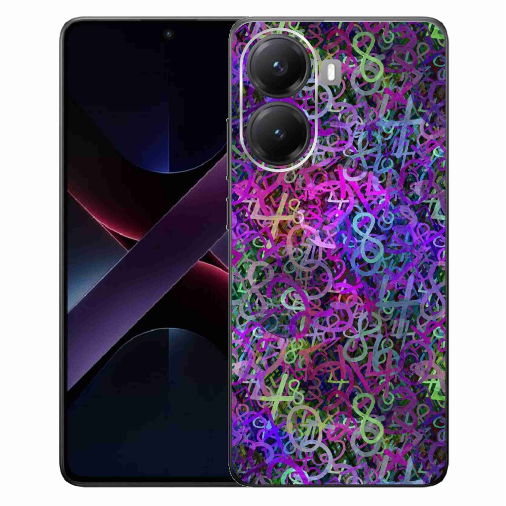 Gél borítás mmCase a Xiaomi Poco X7 Pro 5G számára - absztrakt motívum 25