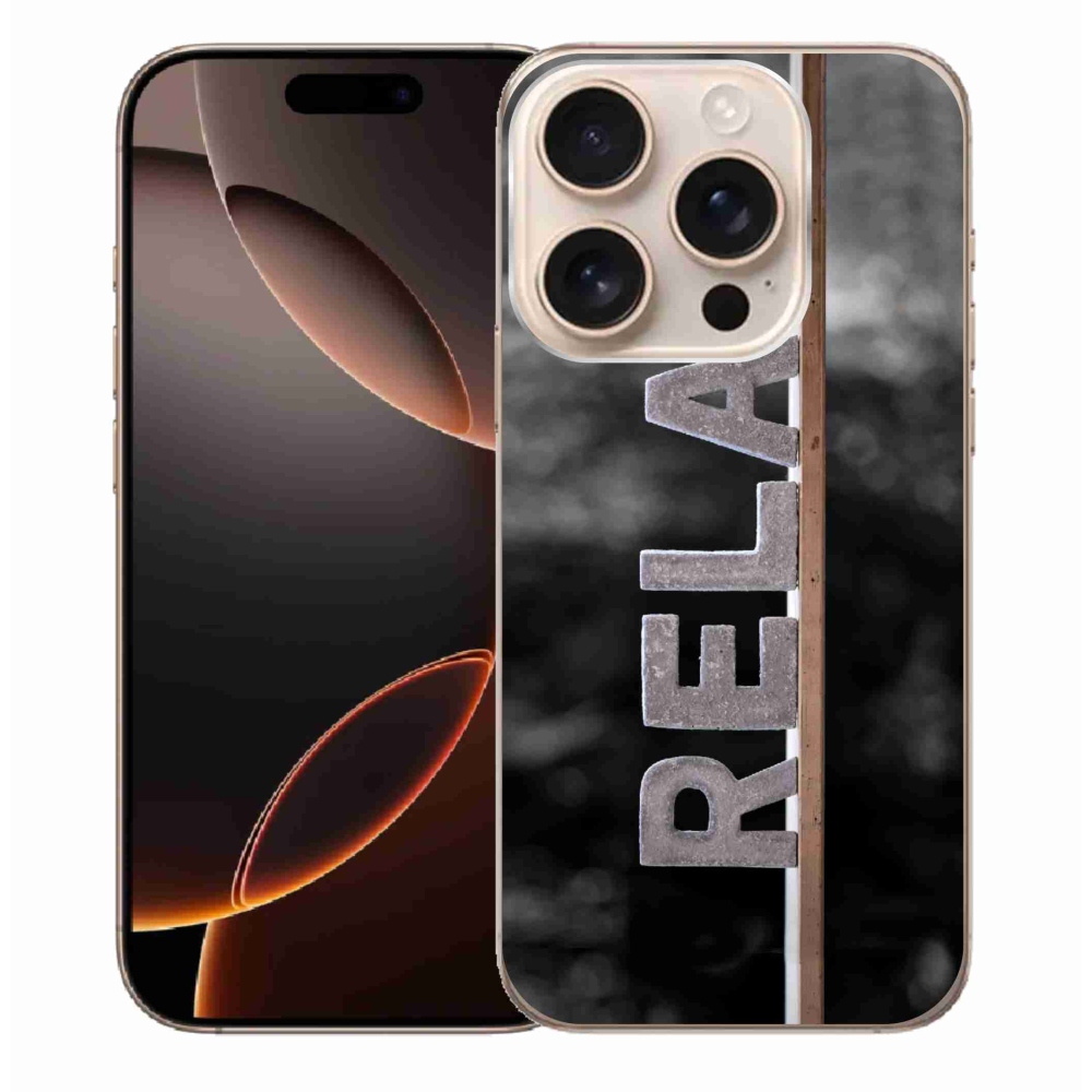Zselés borítás mmCase iPhone 16 Pro Max készülékhez - relax 1