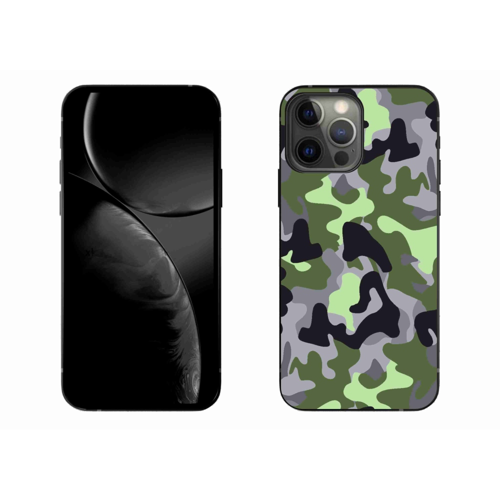 Zselés borítás mmCase iPhone 13 Pro Max 6.7 készülékhez - terepszínű minta 7