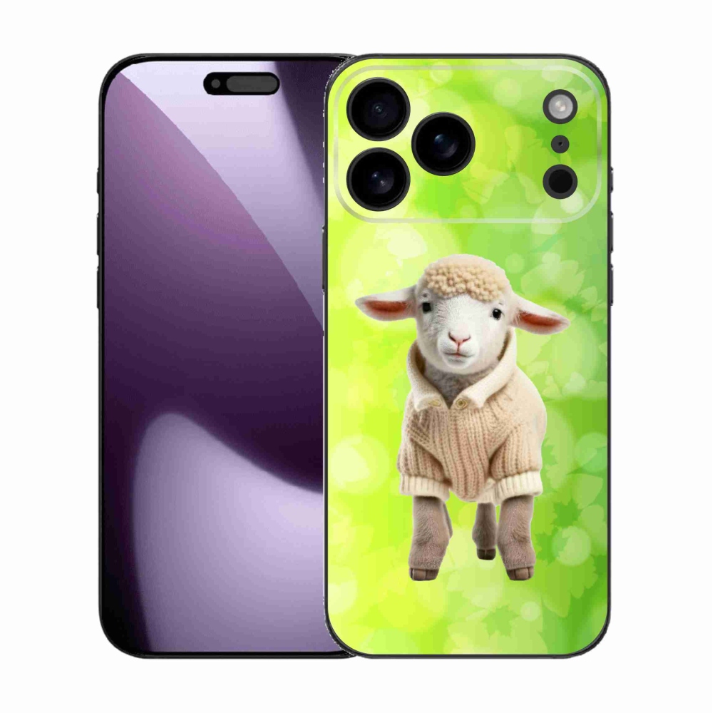 Gél borítás mmCase iPhone 17 Pro Max készülékhez - bárányhús pulóverben