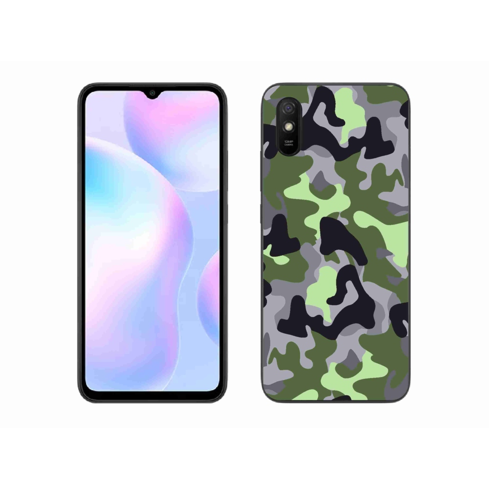 Gél borítás mmCase a Xiaomi Redmi 9AT számára - terepszínű minta 7