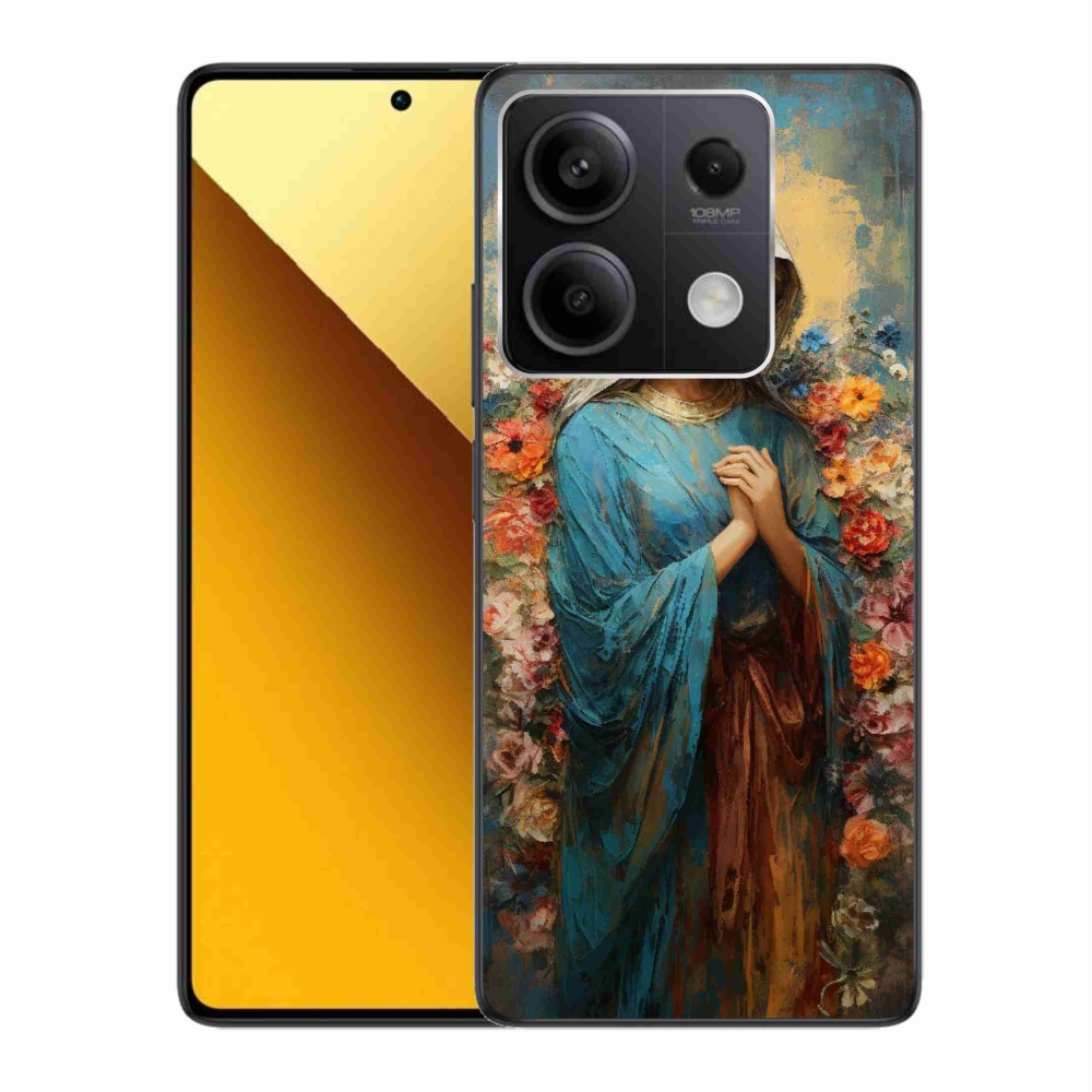 Gél borítás mmCase a Xiaomi Redmi Note 13 5G-hez - szent asszony