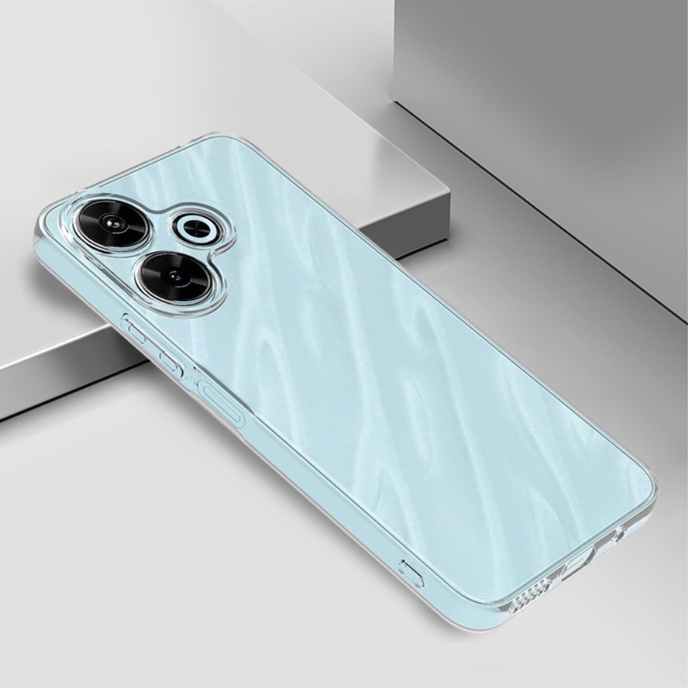 Átlátszó zselés tok megerősített sarkokkal Xiaomi Redmi 13 4G/Poco M6 4G - átlátszó