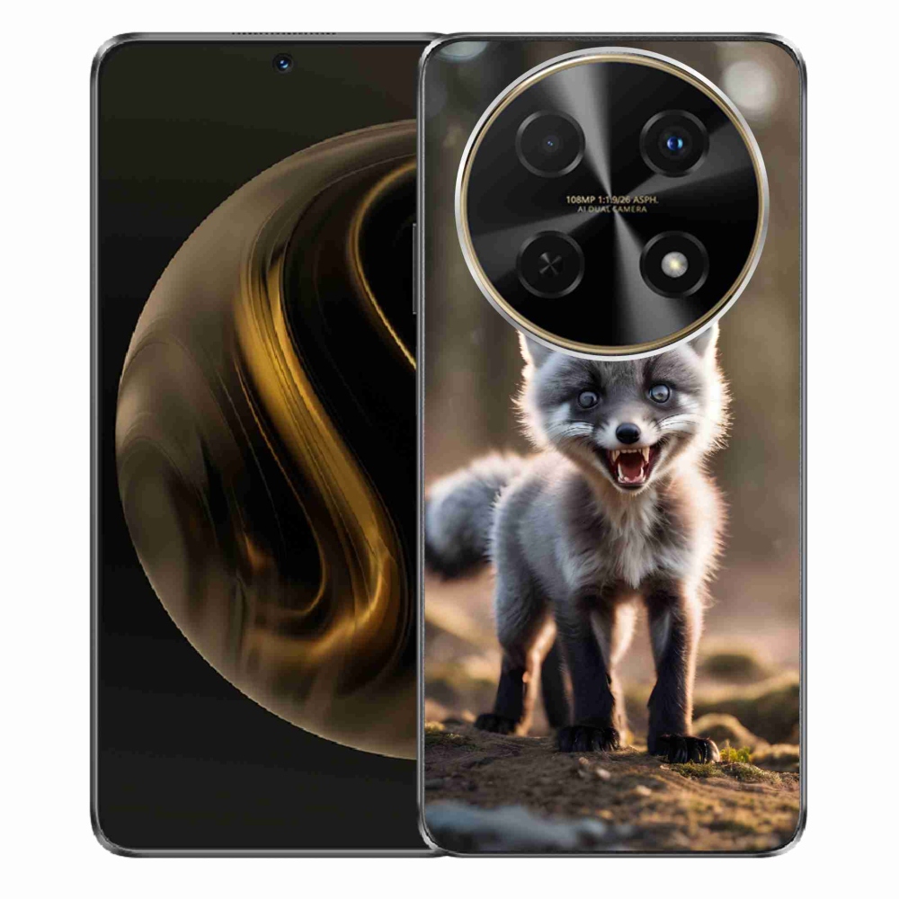 Gél borító mmCase a Huawei Nova 12i készülékhez - angry fox