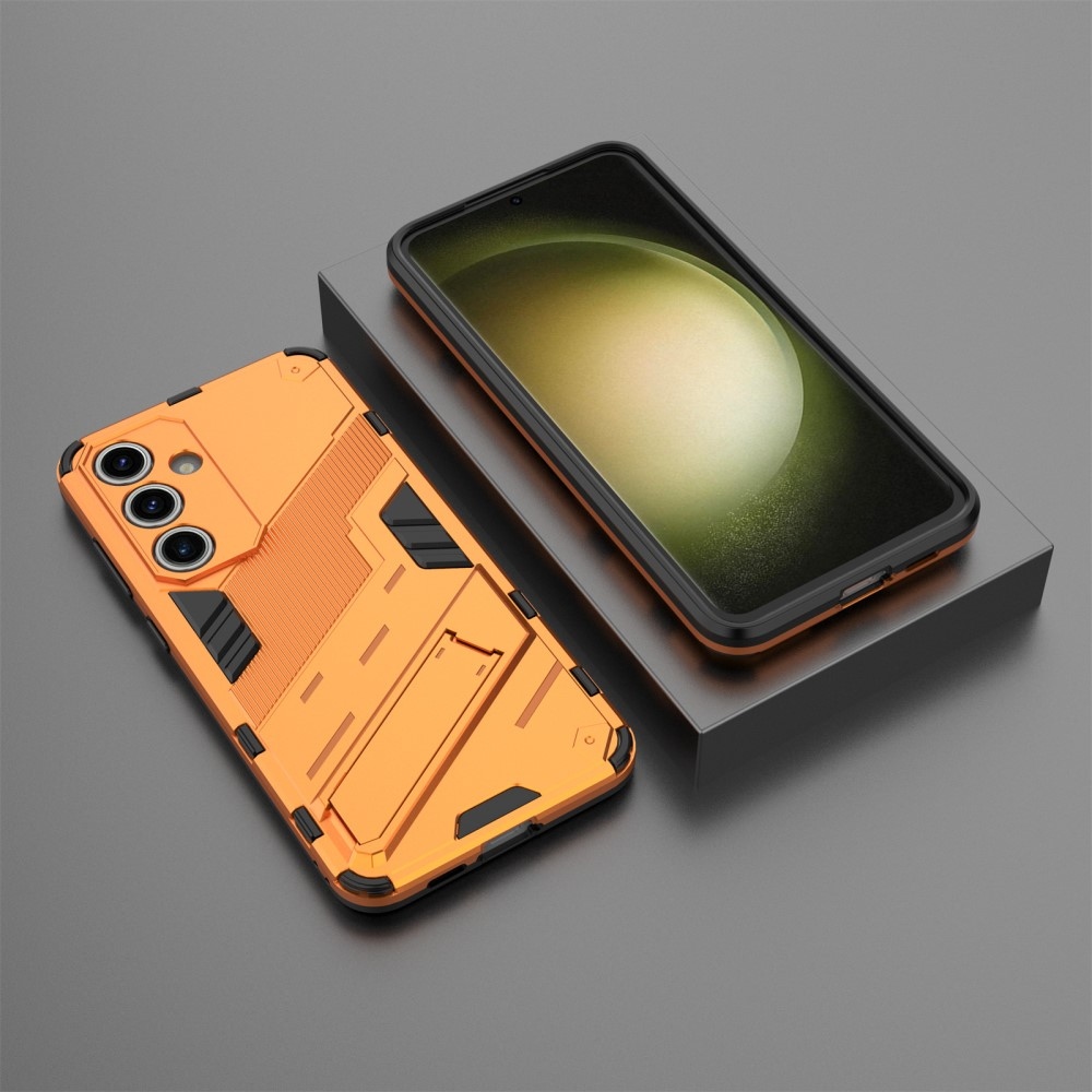 Tartós borítás Samsung Galaxy S24 FE készülékhez - narancssárga