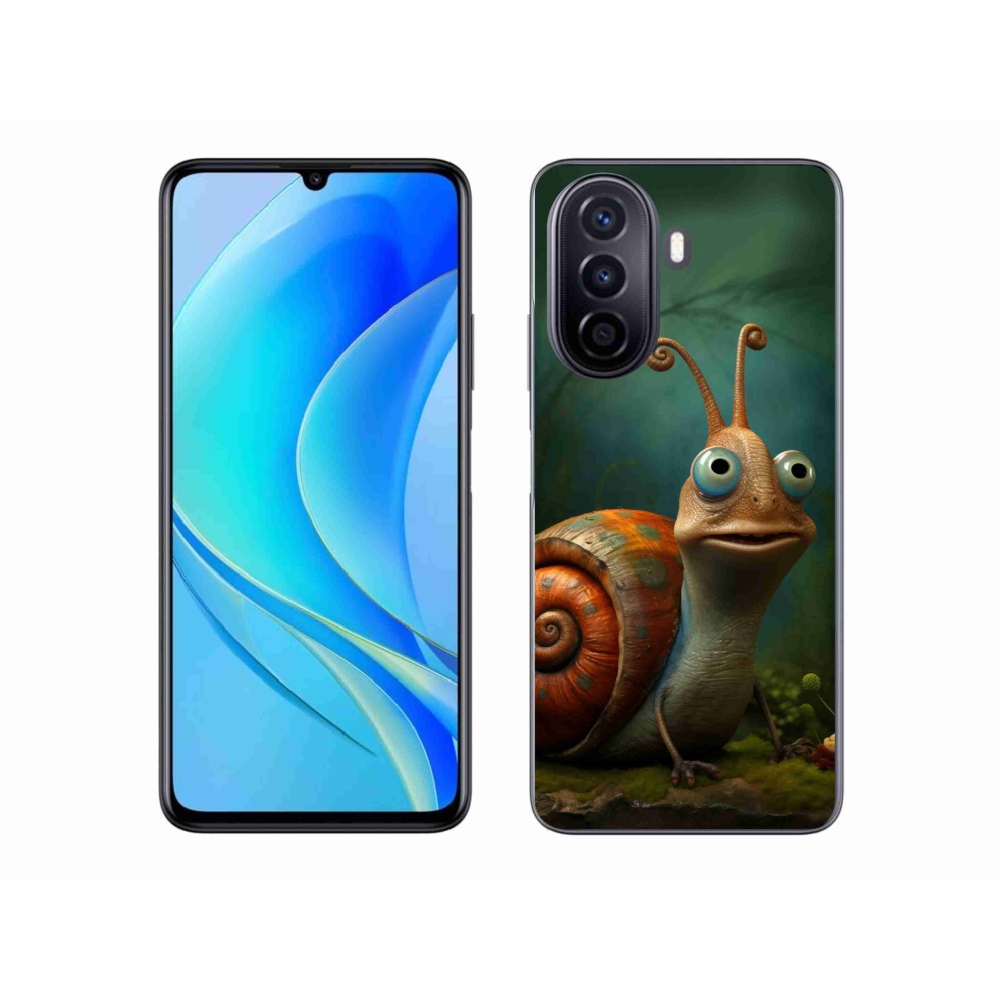 Gél borító mmCase a Huawei Nova Y70 készülékhez - csiga