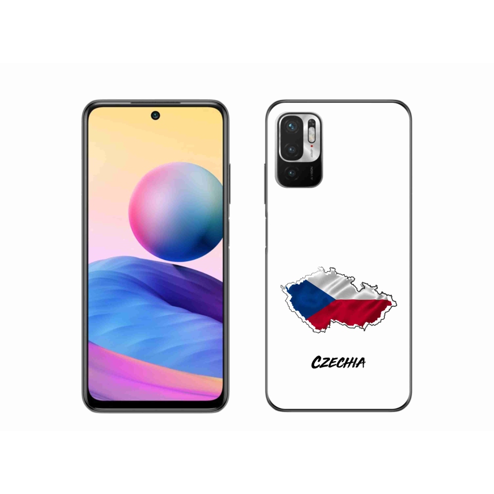 Gél borítás mmCase a Xiaomi Poco M3 Pro/5G - Csehország fehér háttérrel