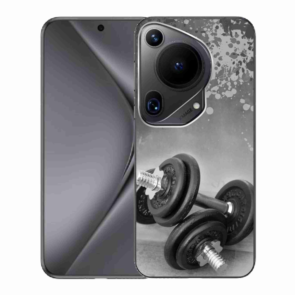 Gél borítás mmCase a Huawei Pura 70 Ultra számára - súlyzók 1