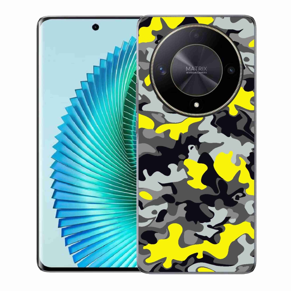 Gél borítás mmCase a Honor Magic 6 Lite 5G számára - álcázó minta 6