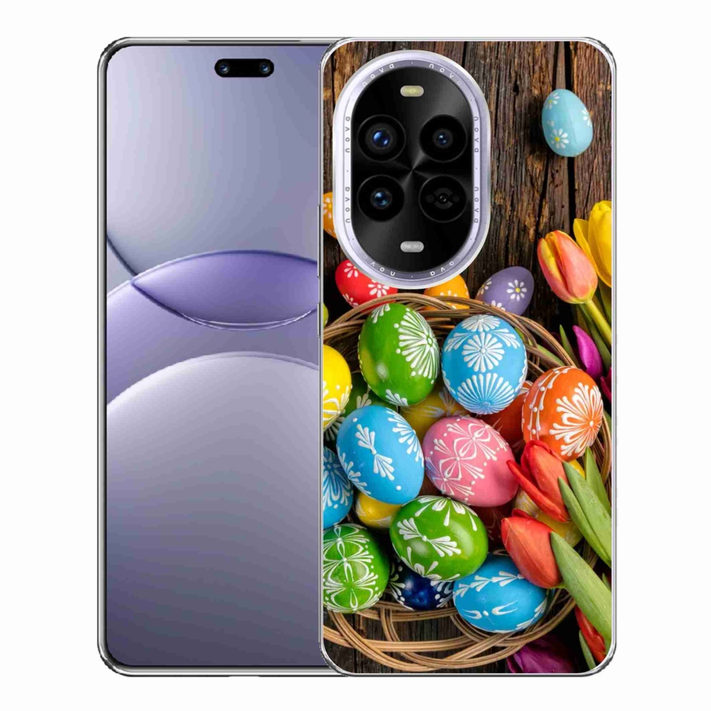 Gél borítás mmCase a Huawei Nova 13 Pro 5G-n - Húsvéti tojások