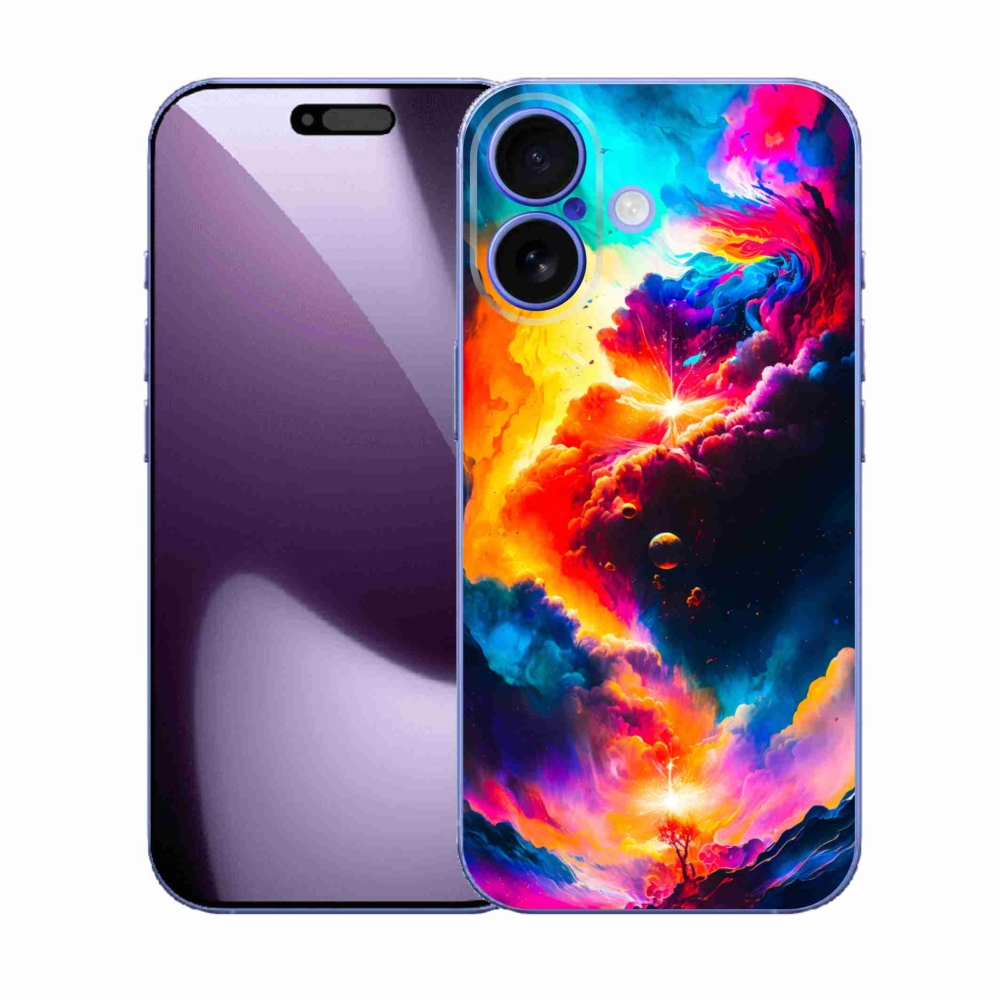 Gél borítás mmCase iPhone 17 készülékhez - absztrakt motívum