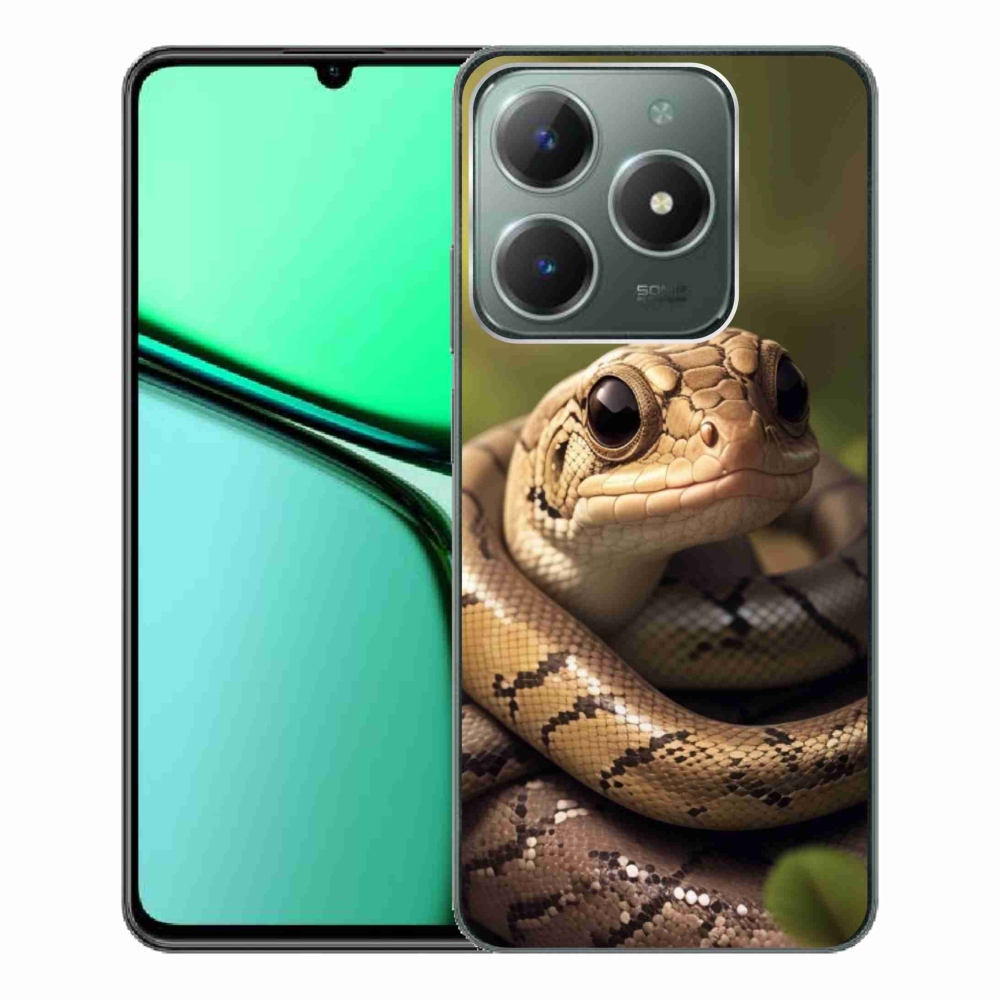 Zselés borítás mmCase a Realme C61 készülékhez - kígyó 1
