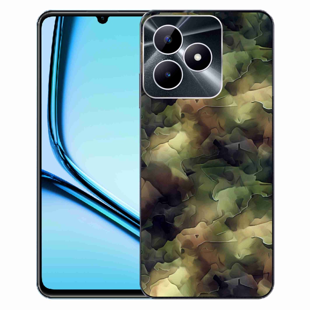 Zselés borítás mmCase a Realme Note 50 készülékhez - álcázó mintázat 10