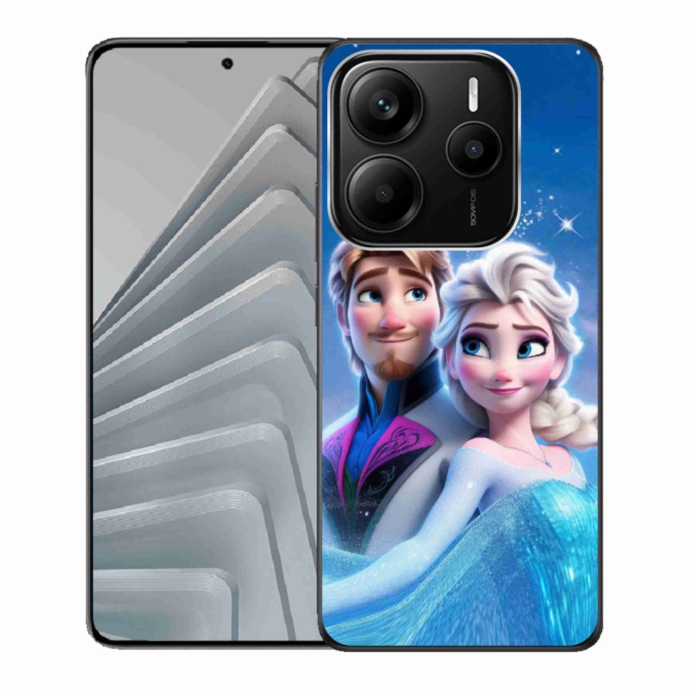 Gél borítás mmCase a Xiaomi Redmi Note 14 5G számára - Ice Kingdom 1