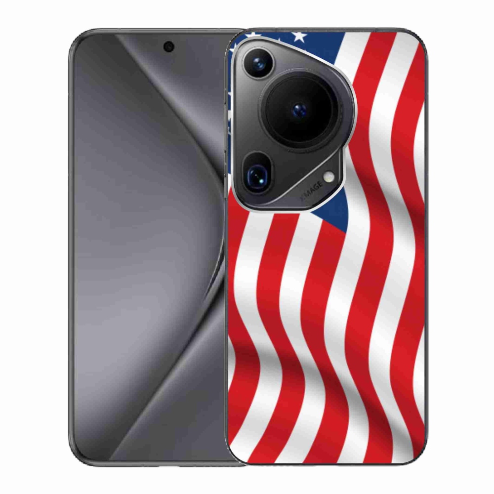 Gél borítás mmCase a Huawei Pura 70 Ultra számára - USA zászló