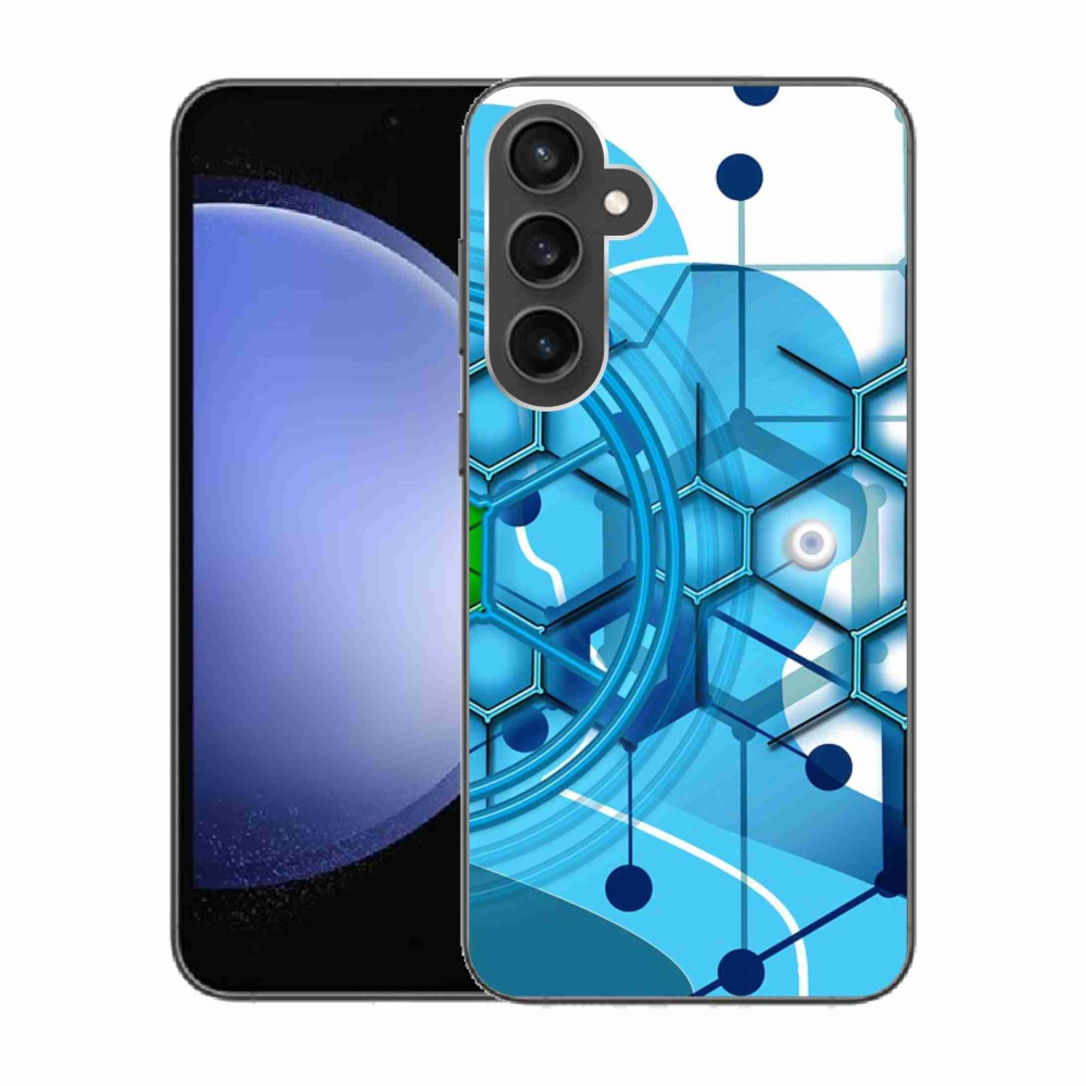 Zselés borítás mmCase Samsung Galaxy S23 FE - absztrakt minta 2