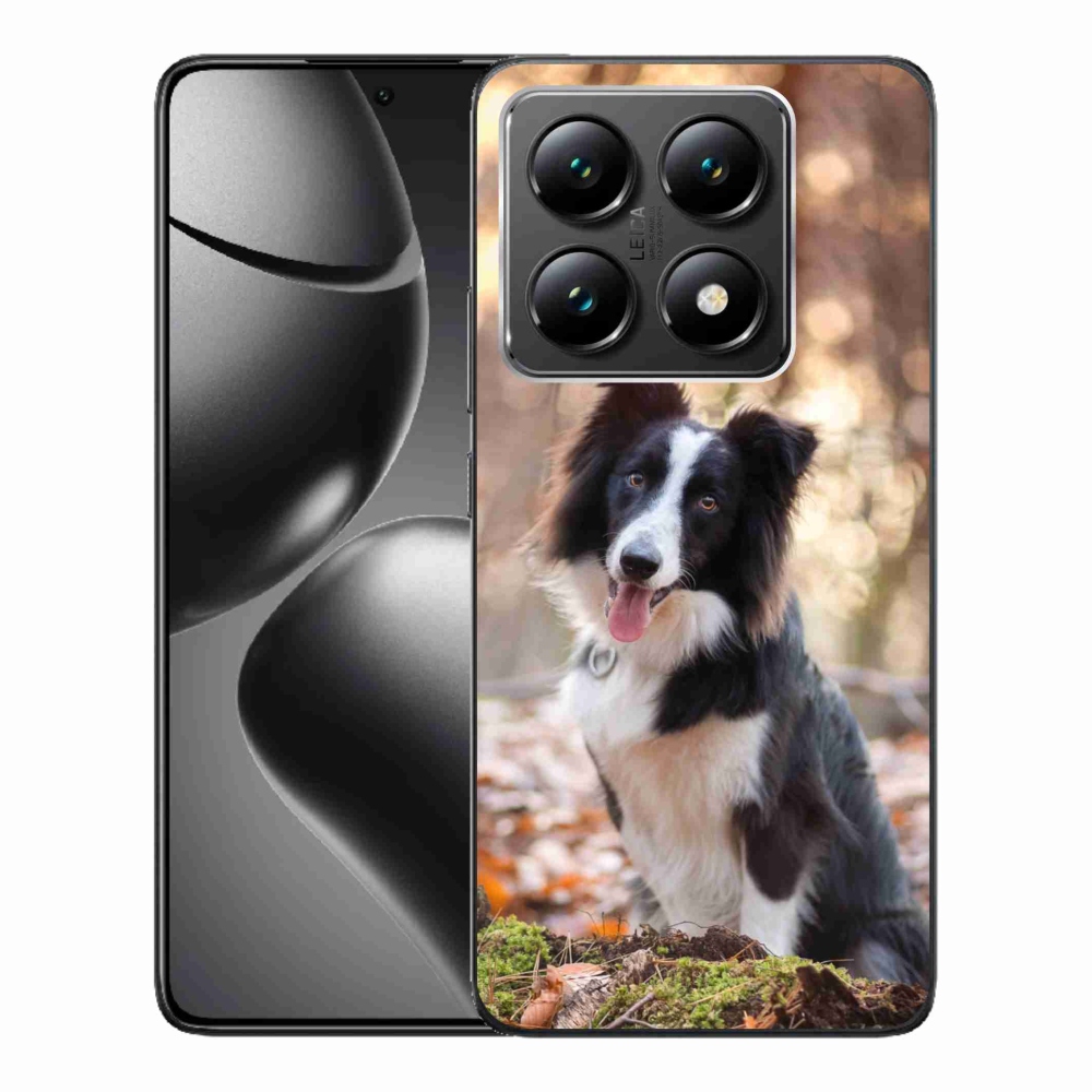 Gél tok mmCase a Xiaomi 14T-hez - border colie 1