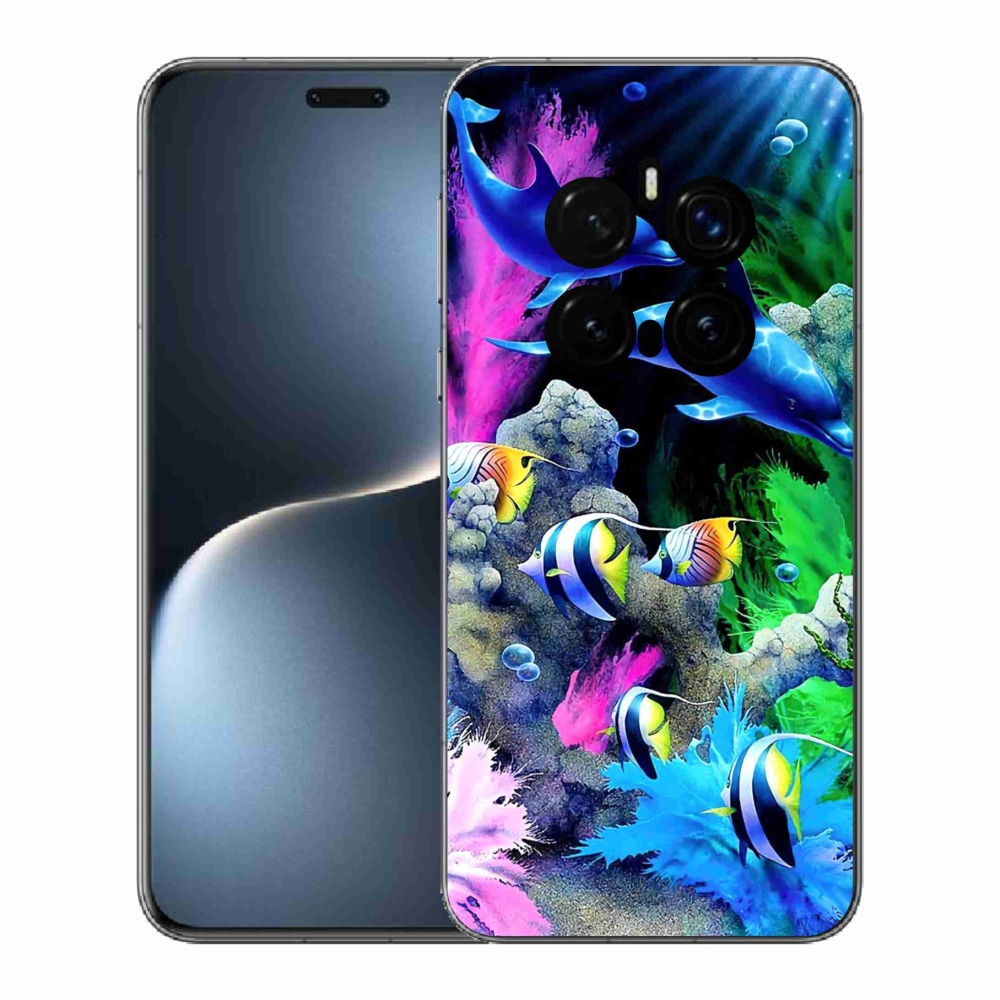 Zselés borítás mmCase a Honor Magic 7 Pro 5G számára - Sea World
