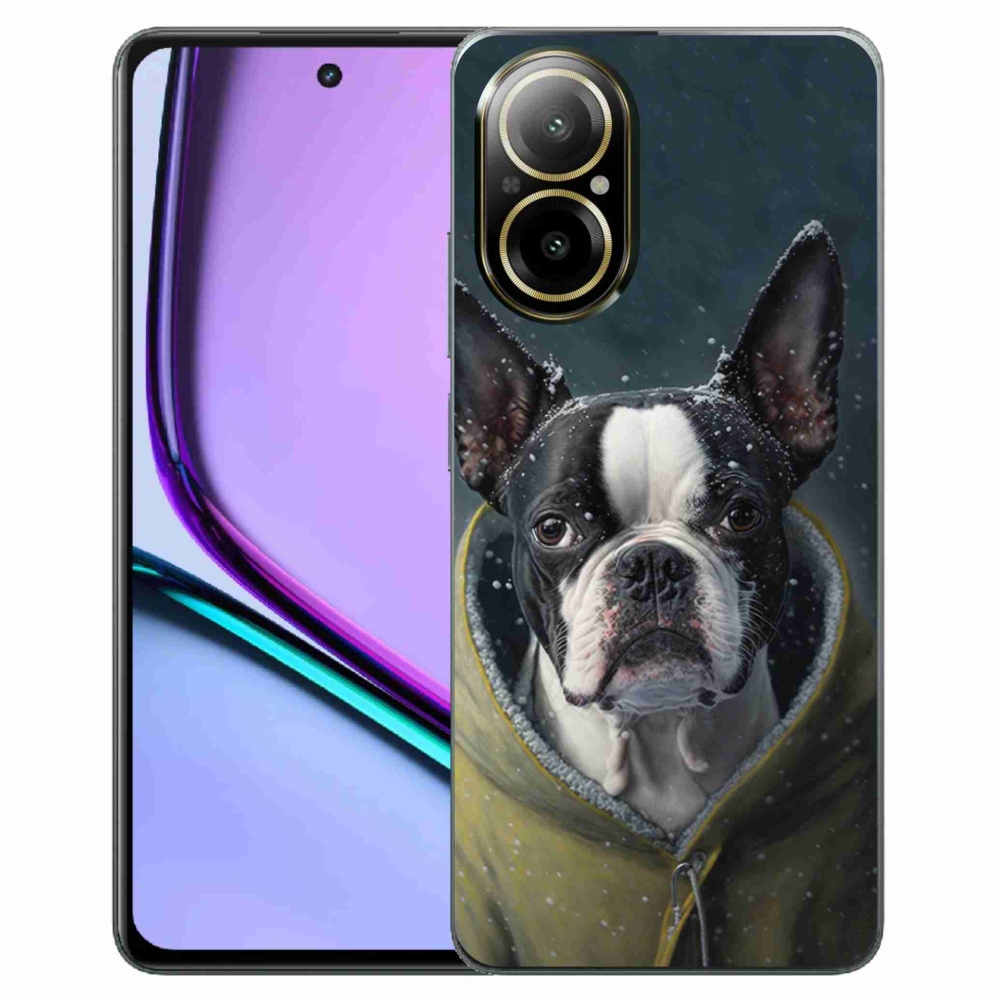 Zselés borítás mmCase a Realme C67 készülékhez - bulldog