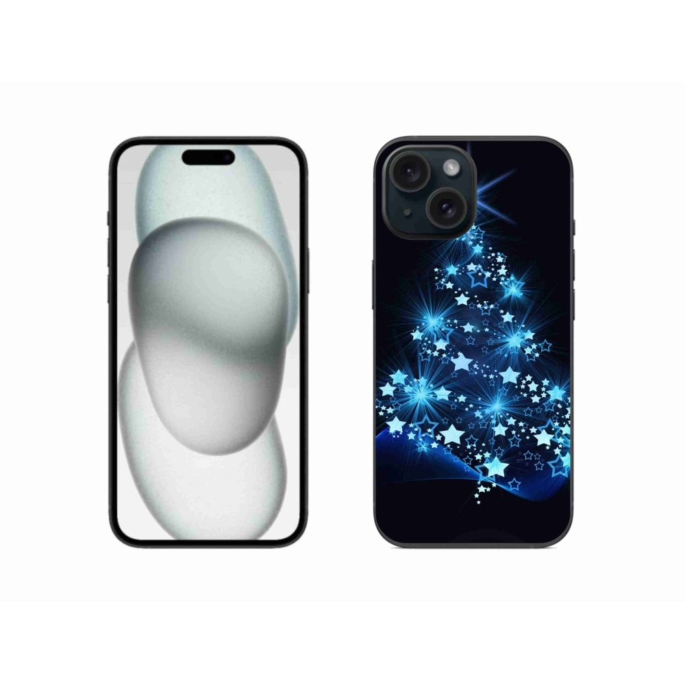 Gél borítás mmCase iPhone 15 készülékhez - Karácsonyfa