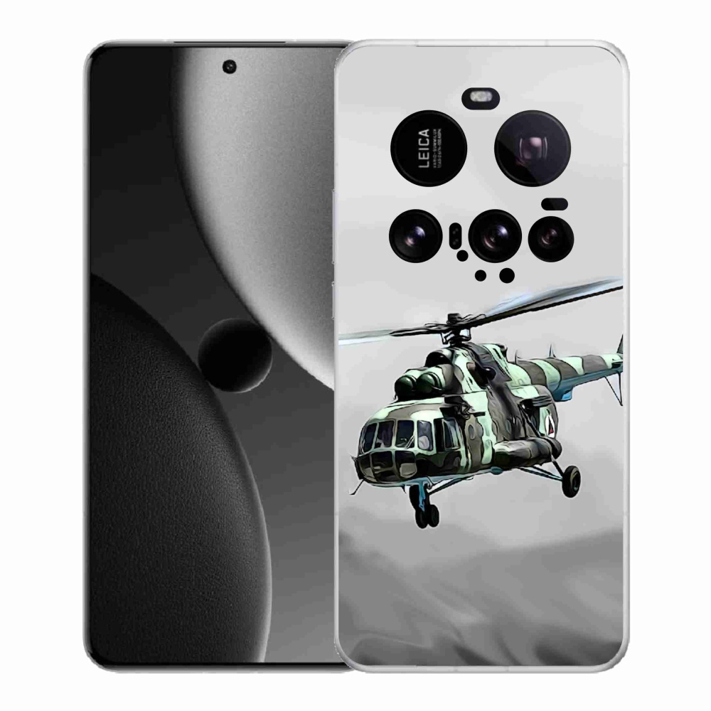 Gél borítás mmCase a Xiaomi 15 Ultra - katonai helikopterhez