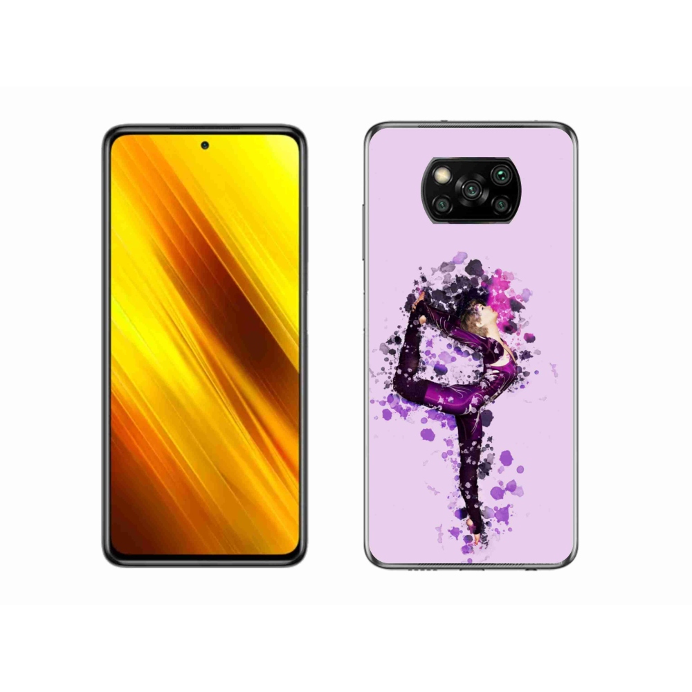 Gél borítás mmCase a Xiaomi Poco X3-hoz - balerina