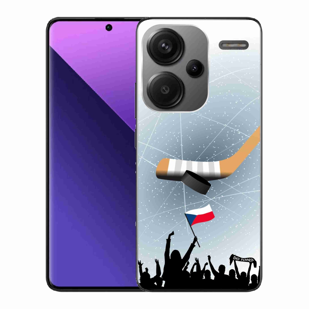 Gél borítás mmCase a Xiaomi Redmi Note 13 Pro+ 5G - jégkorong rajongók számára