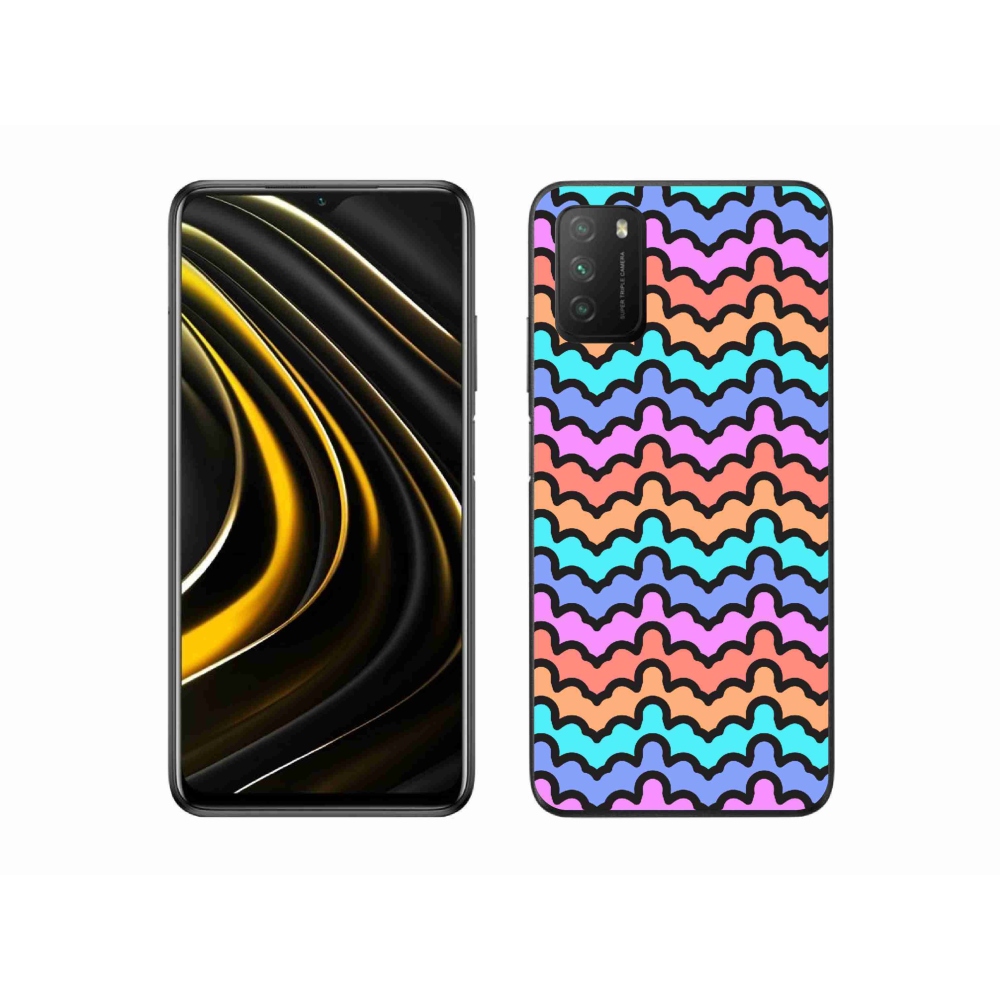 Gél borítás mmCase a Xiaomi Poco M3-hoz - absztrakt motívum 30