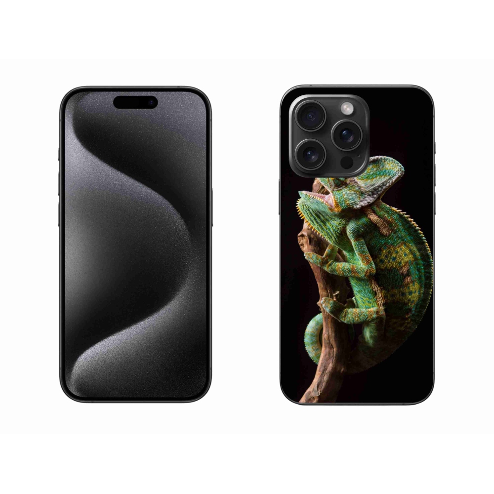 Zselés borítás mmCase iPhone 15 Pro Max készülékhez - kaméleon
