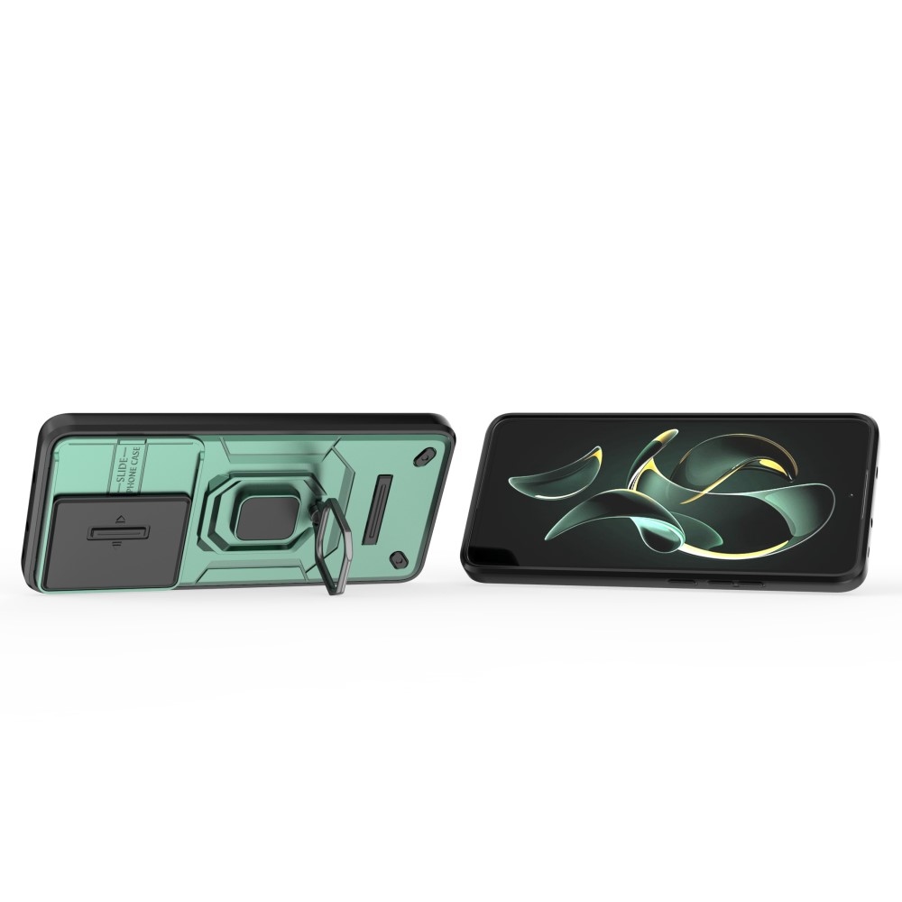 Lencseálló hibrid borítás Xiaomi 13T/13T Pro készülékhez - zöld